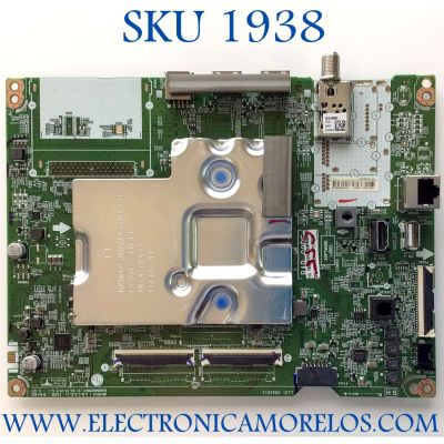 MAIN PARA TV LG 4K UHD SMART TV / NUMERO DE PARTE EBT66596002 / EAX69462206 / 66596002 / EAX69462206(1.0) / PANEL NC750TQG-ABKH1 / DISPLAY HV750QUB-F9D / MODELO 75UP8070PUA / 75UP8070PUA.BUSFLKR